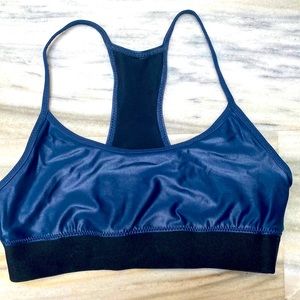 Koral sports bra midnight blue